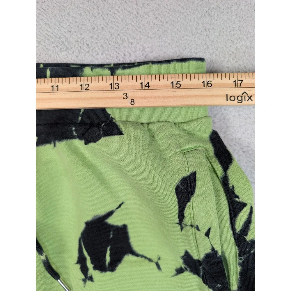 Ripndip Super Sanza Sweatpants Mens Large Green Black Acid Wash Mario Joggers